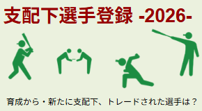 支配下登録 2026